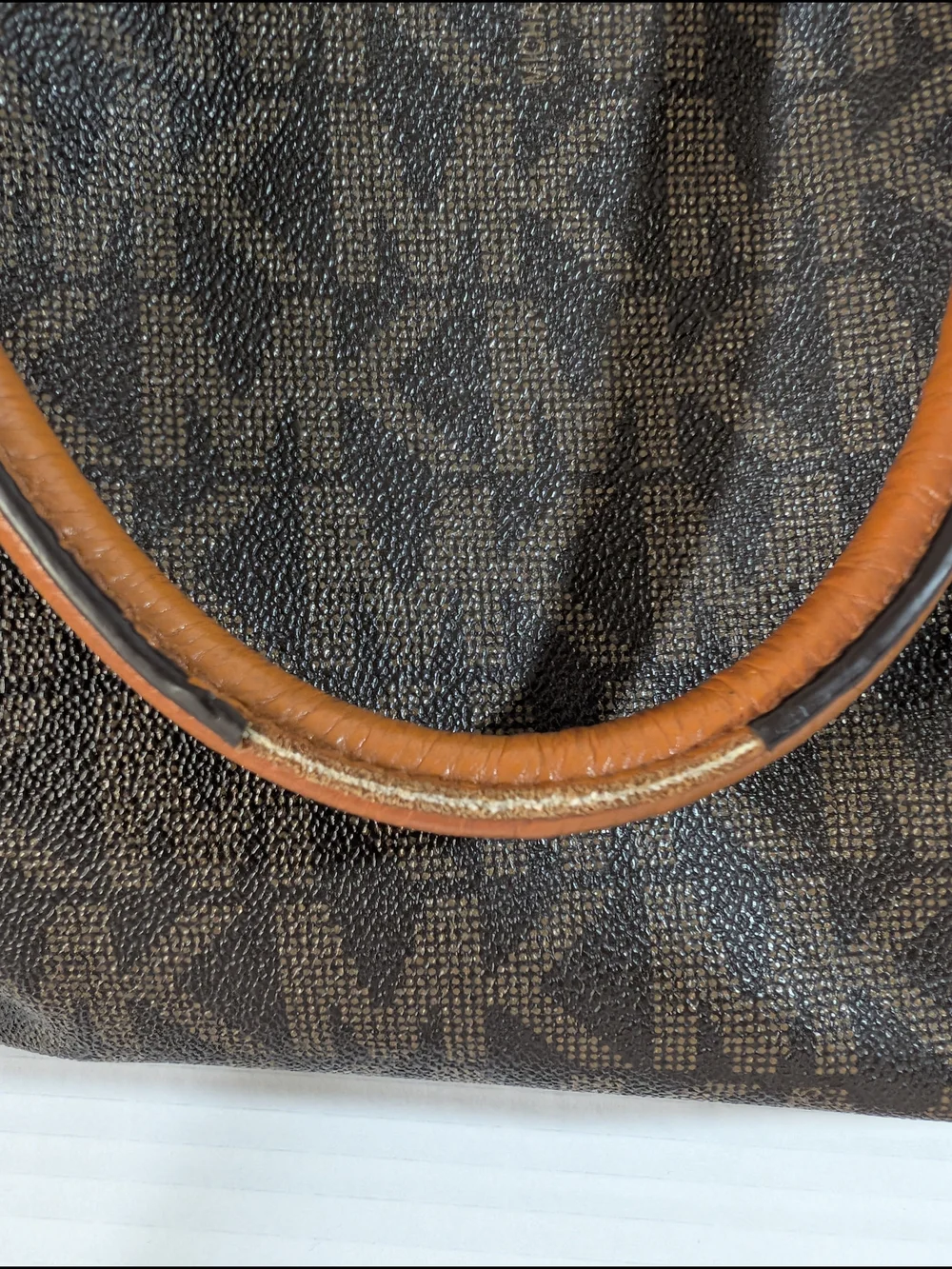 Michael Kors Brown MK Signature Tote Bag